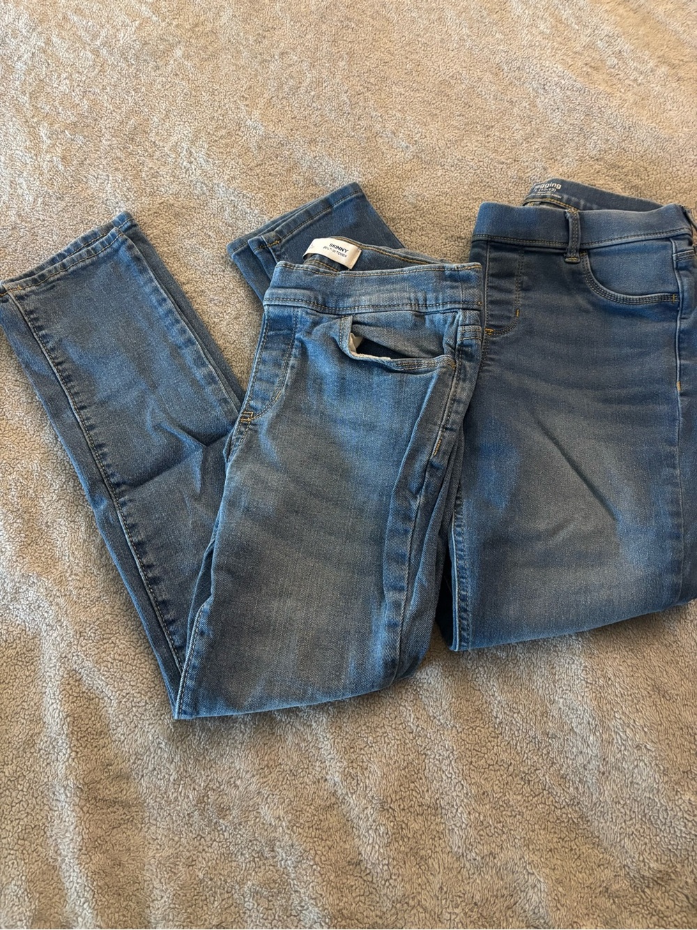Girls Pull On Skinny Jeans